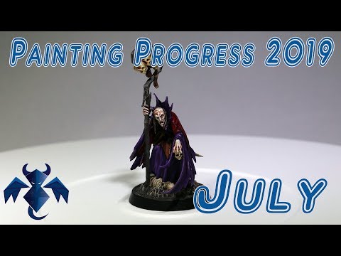 Miniature Painting Progress July 2019