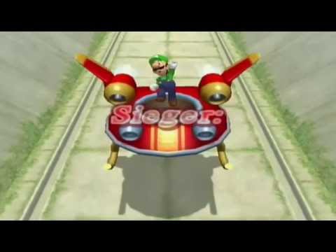 Mario Party 8 Minispiele - Skateboard-Jagd