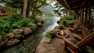 Download lagu Gentle Spring Riverside Porch Campfire & Bird Songs for Deep Relaxation mp3