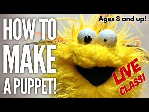 Make Your First Puppet! Live Workshop!!! Maker Campus!