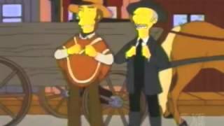 Simpsons- Paint Your Wagon Song