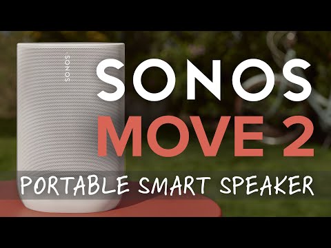 Sonos Move 2 is here! Stereo Sound, 24 hr Battery Life, USB-C Line In & More!