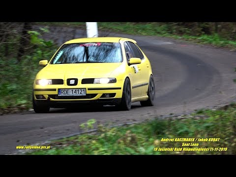 Andrzej KACZMAREK / Jakub KUBAT - Seat Leon - kjs 19 Jasielski Rajd Niepodległości 11-11-2019