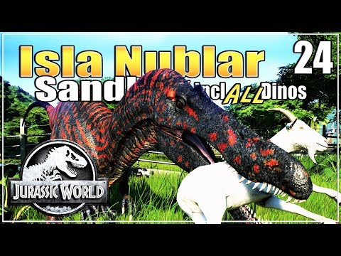 🦕 Carnivores eating goats! | Sandbox | Jurassic World Evolution  | Ep. 24