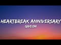Giveon Heartbreak Anniversary Lyrics