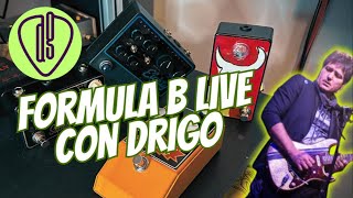 Video thumbnail for FORMULA B pedals con DRIGO | ALHAMBRA, Super PLEXI, EIGHTY master e OVERBOOST by Davide Greco Guitar Channel