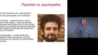 Psychopathy and forensic psychology
