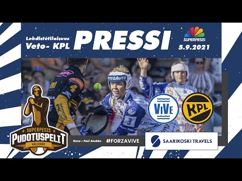ViVe - KPL, lehdistötilaisuus 5.9.2021