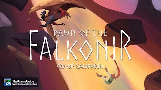 Dawn of the Falkonir [Online Co-op] : Co-op Campaign ~ Aella & Horu Gameplay (Full Run)