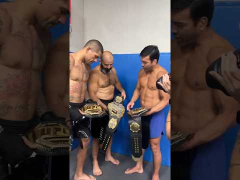 🤯 ALEX PEREIRA, GLOVER TEIXEIRA AND LYOTO MACHIDA COMPATE UFC TITLES