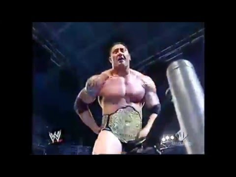 WWE NOSTALGIA BATISTA VS NUNZIO COMMENTO ITALIA 1 GIACOMO "CICCIO" VALENTI E CHRIS RECALCATI