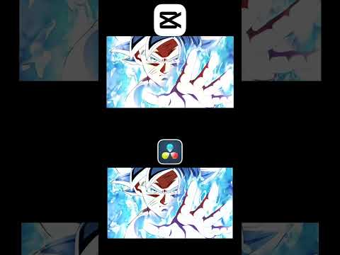 Capcut vs DaVinci resolve  || SON GOKU amv\edit ||