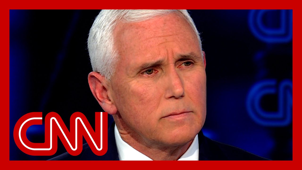 Hear Pence react to Trump’s indictment