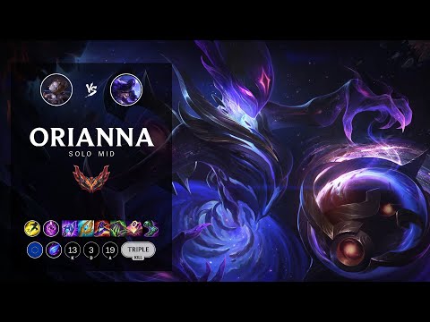 Orianna Mid vs Ryze - EUW Grandmaster Patch 12.12