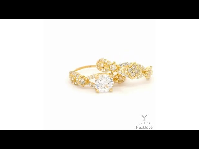 خاتم ذهب عيار 18 ( RN.5353 )