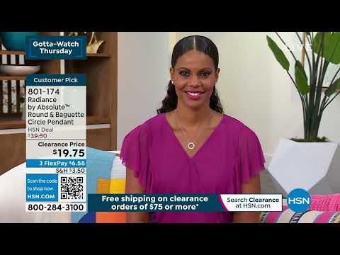 HSN | Radiance By Absolute Jewelry Clearance 08.03.2023 - 04 PM