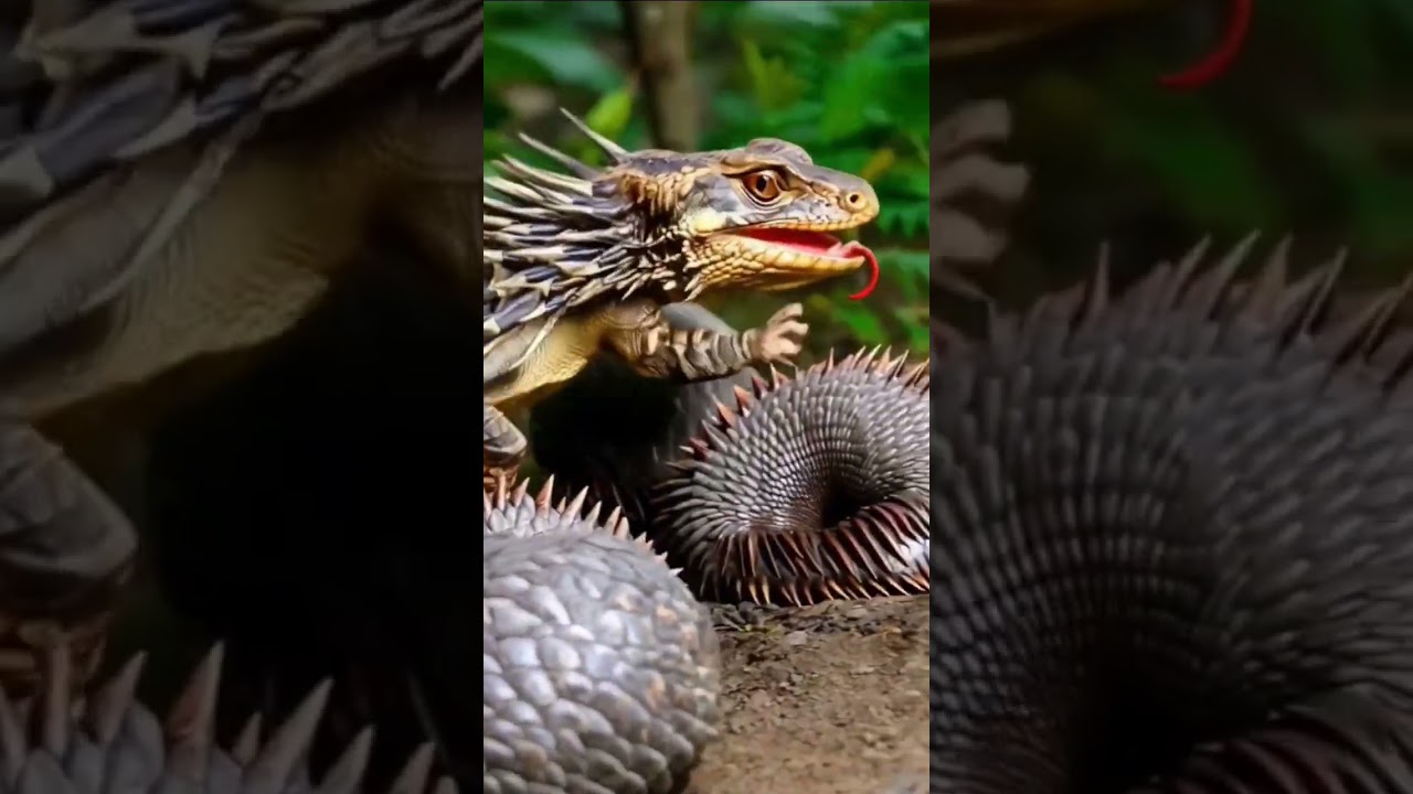 Armadillo Girdled Lizard Vs. Pangolin #animals