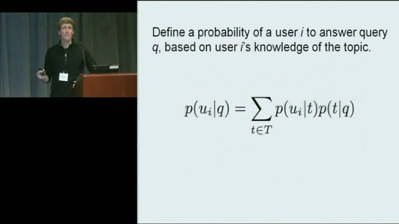 2010 Google Faculty Summit: The Anatomy of a Large Scale Social Search Engine