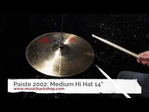 Paiste 2002 Medium Hi Hat 14" / Cymbale Occasion MusicBackShop