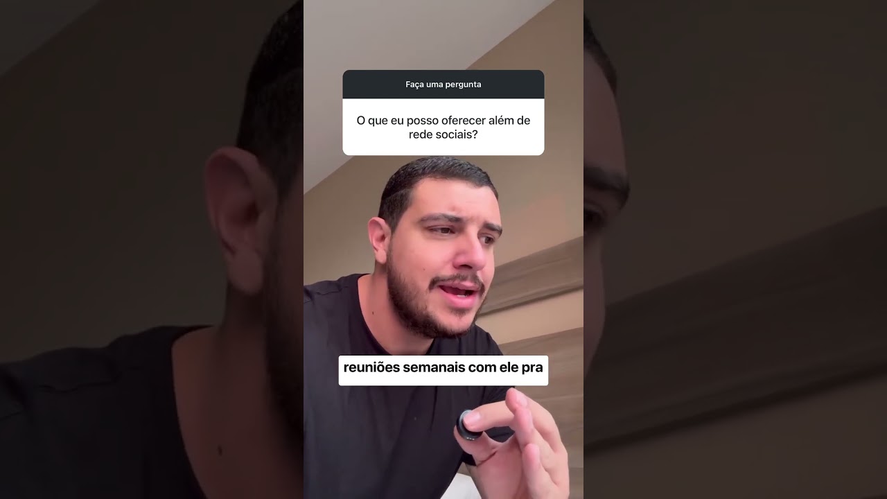 QUAIS SERVIÇOS UM SOCIAL MEDIA PODE OFERECER? #shorts #socialmedia