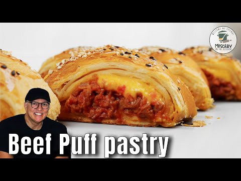 How to Make Puff Pastry with Ground Beef