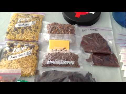 Food for 5 day backpacking with 2 people