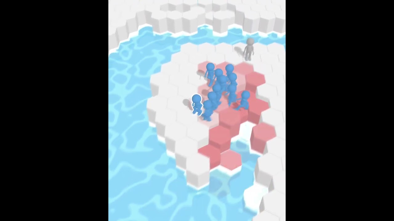 Falling Crowd Unity Game Source Code #unity #unity3d #unitydev #unitydeveloper #sourcecode