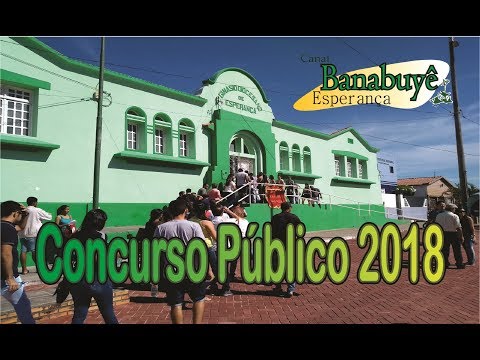 Concurso público 2018 - Cidade movimentada