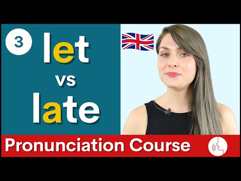 英語の発音を練習する /e/ vs /e↪Ll_26A/ 母音｜コース#3 (Practice Your English Pronunciation /e/ vs /eɪ/ Vowel Sounds | Course #3)
