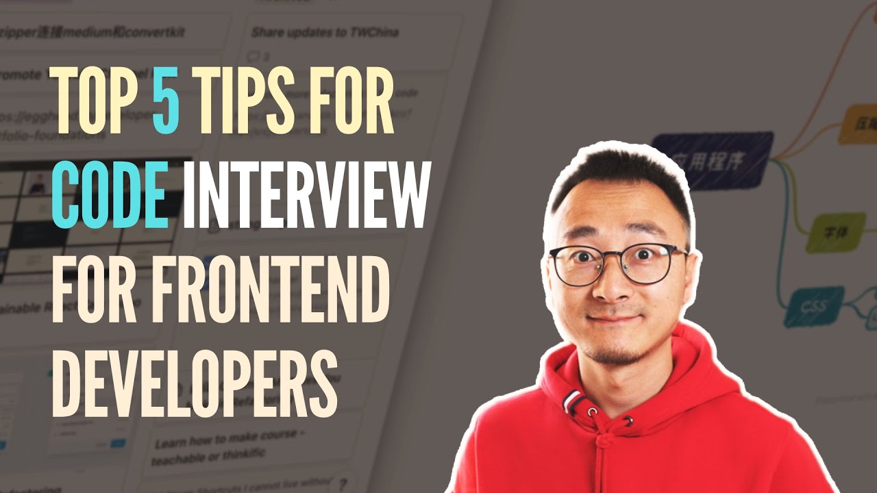 Top Five Tips for Code Interviews for Frontend Developers