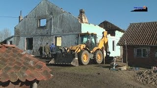 preview picture of video 'Wysoka Braniewska:Ogień strawił dom i dobytek. Pomóżmy pogorzelcom[video]'