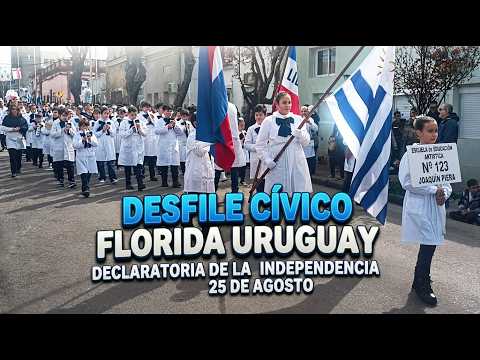 DESFILE CÍVICO EN FLORIDA | 25 DE AGOSTO – 201° ANIVERSARIO DE LA INDEPENDENCIA