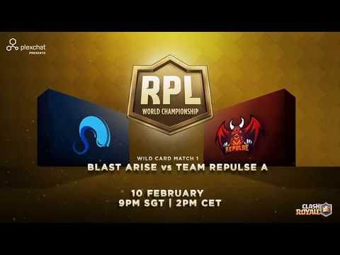 RPL WORLD CHAMPIONSHIP | WILDCARD | BLAST ARISE VS TEAM REPULSE A