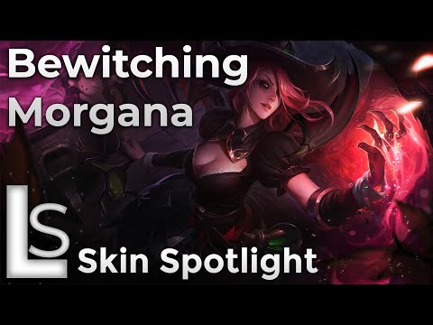 Bewitching Morgana - Skin Spotlight - Trick-or-Treat - League of Legends - Patch 10.22.1