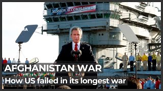 Afghanistan war: 20 years of US presence ends with urgent evacuations