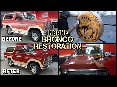 Thumbnail for Deep Cleaning A BARN FIND Ford Bronco | First Wash In Years | Satisfying Car Detailing Restoration! by Ford Bronco