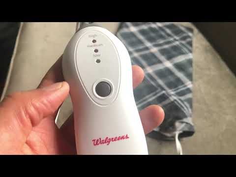 Walgreens Sunbeam Heating Pad