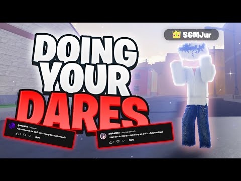 Machen Sie IHRE lustigen Mutproben in Da Hood ... 😳 (Da Hood)