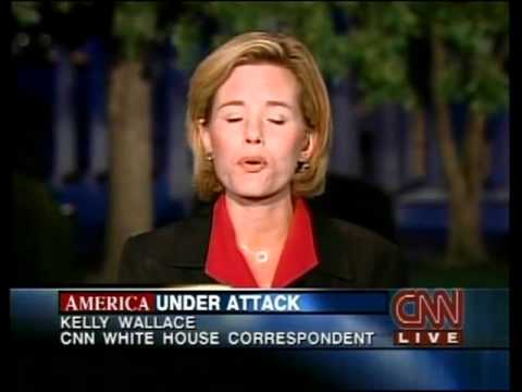 CNN 9/11 LIVE TV Coverage (9/12/01) 6:15 A.M - 6:30 A.M