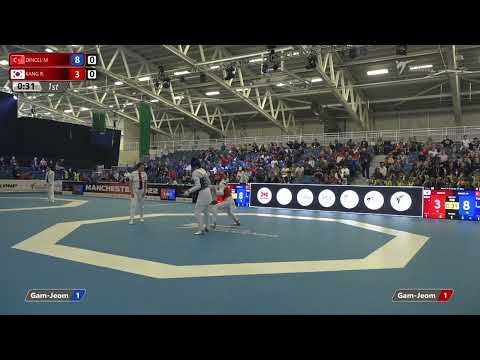 209 R-16 W-49kg 🔵 DINCEL Merve TUR vs 🔴 KANG Bora KOR I Manchester 2022 World Taekwondo GP