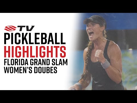 The Long Rally Pickleball Highlight│Pro Women's Doubles Gold Medal Game│The Florida Grand Slam