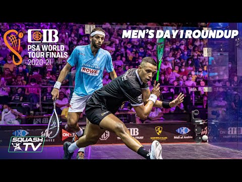 Squash: CIB PSA World Tour Finals 2020-21 - Men's Day 1 RoundUp