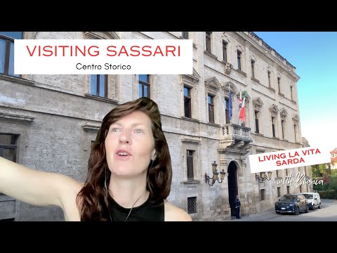 A guided mini tour of Sassari (Sardinia) - Come with me!