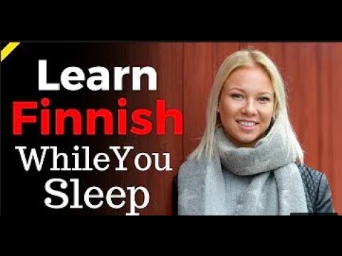 Learn Finnish while you sleep ✅ 5 hours 👍 1000 Basic Words and Phrases