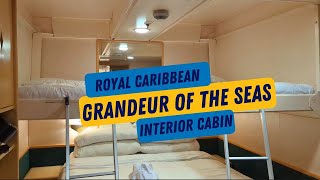 Royal Caribbean Grandeur of the Seas Interior Cabin Tour (Category 1V)