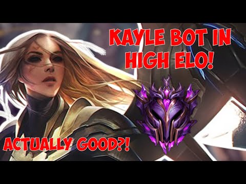 Playing Kayle ADC in my Masters Promo | kayle 1v9