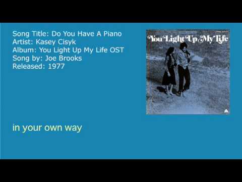 Kasey Cisyk - Do You Have a piano (Audio)