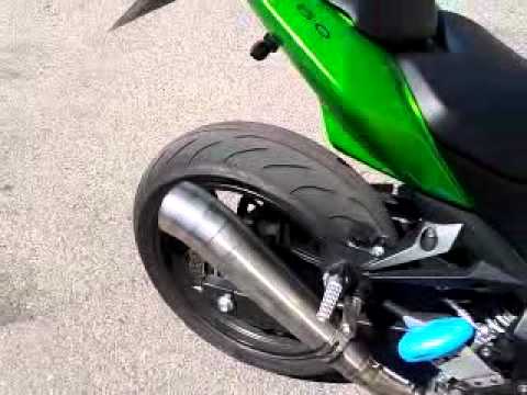 z750 con escape danmoto GP ExtremeZ 750