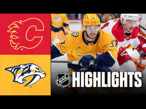 Flames vs. Predators | NHL Highlights | December 02, 2025
