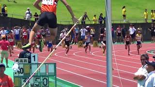 静岡県中学選抜陸上競技大会　男子100m　予選2組